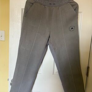 Stella McCartney Kids Taupe Gray Jogger Sweatpants